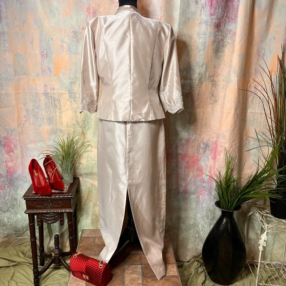 📌Cachet Beautiful Evening Dress w/ Jacket - Mother of the Bride - Formal - Ball - Picture 7 of 16